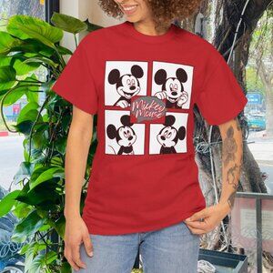 Mickey Mouse Vintage Unisex Tee Cute Cartoon T-Shirt